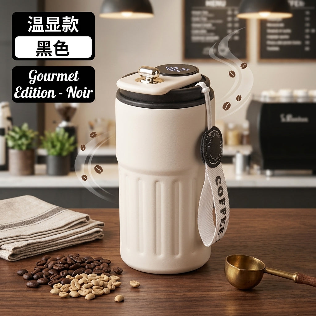 Mug isotherme intelligent avec affichage de température