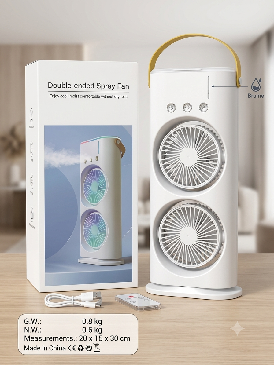 Double-ended Spray Fan